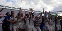 Corinthians conquistou torneio Sub-15 na Irlanda do Norte  Foto: Twitter/ @DFMilkCup / Reprodução