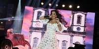 Vestida de baiana, Ivete Sangalo estreia turnê comemorativa  Foto: Amandio Santos / AgNews