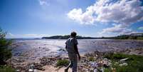 <p>SEA negou que poluição na Baía de Guanabara possa estar matando os peixes</p>  Foto: Buda Mendes / Getty Images 