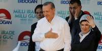 Erdogan promete "nova Turquia" em últimos momentos de campanha  Foto: Umit Bektas / Reuters