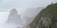 Penhascos do Cabo da Roca, o ponto mais ocidental da Europa continental, a noroeste de Lisboa, em Portugal  Foto: Armando Franca / AP