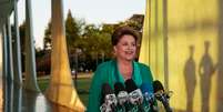 <p>Dilma Rousseff, candidata à reeleição pelo PT</p>  Foto: Ichiro Guerra / Divulgação