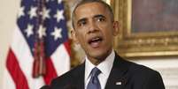 Obama faz declaração sobre Iraque nesta segunda-feira.  Foto: Kevin Lamarque / Reuters