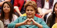 <p>Dilma Rousseff, candidata à reeleição pelo PT</p>  Foto: Ricardo Matsukawa / Terra