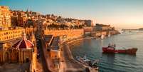 <p>A capital de Malta, Valletta, é uma das cidades na rota do cruzeiro</p>  Foto: liseykina/Shutterstock