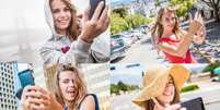 Existem aplicativos próprios para selfies capazes de tratar qualquer foto evidenciando qualidades ou escondendo defeitos indesejáveis  Foto: Linda Moon / Shutterstock