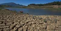 Grande São Paulo sofre com a estiagem no Sistema Cantareira  Foto: WWC/AFP