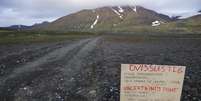 <p>Vista do vulcão Bardarbunga, na Islândia</p>  Foto: Sigtryggur Johannsson / Reuters