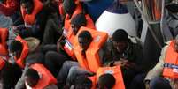 <p>A Itália é um dos principais destinos das embarcações de imigrantes africanos</p>  Foto: ANSA