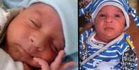 <p>O filho de Ayshia e Haider Zaman nasceu em 10 de julho</p>  Foto: Daily Mirror / Reprodução