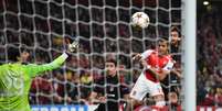 Gol de Sanchez classifica Arsenal na Liga dos Campeões  Foto: Ben Stansall / AFP