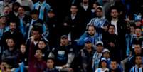 <p>Aranha acusa torcedores do Grêmio de proferir xingamentos racistas</p>  Foto: Ricardo Rímoli / Agência Lance