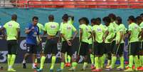 Dunga comanda treino da Sele&ccedil;&atilde;o Brasileira em Miami  Foto: Bruno Domingos/Mowa Press / Divulga&ccedil;&atilde;o