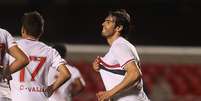 Kaká fez o gol da classificação do São Paulo  Foto: Rubens Chiri/São Paulo FC / Divulgação