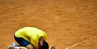 <p>Bellucci foi o pilar para a vitória do Brasil contra a Espanha na Copa Davis</p>  Foto: Fernando Dantas / Gazeta Press