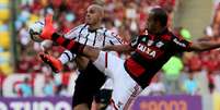 <p>Corinthians e Flamengo fizeram jogo cheio de polêmicas</p>  Foto: Gilvan de Souza/Fla Imagens / Divulgação