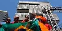 <p>Ex-presidente Luiz Inácio Lula da Silva em ato em defesa do pré-sal no Rio de Janeiro</p>  Foto: Sergio Moraes / Reuters