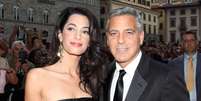 <p>Giorgio Armani foi a escolha de George Clooney para o grande dia</p>  Foto: Andrew Goodman / Getty Images 