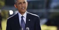 Obama falou da Casa Branca sobre ataques realizados contra os jihadistas da Síria  Foto: Gary Cameron  / Reuters