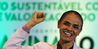 Candidata do PSB à Presidência, Marina Silva, em ato de campanha em São Paulo. 24/09/2014  Foto: Paulo Whitaker / Reuters