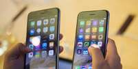 <p>Sem ter seu produto no iPhone 6 e iPhone 6 Plus, a GT Advanced declarou falência</p>  Foto: Adrees Latif / Reuters