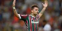 <p>Pago pela Unimed, Sobis pode estar de saída do Fluminense</p>  Foto: Alexandre Loureiro / Getty Images 