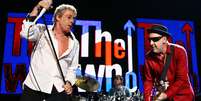 Roger Daltrey e Pete Townshend, líderes do The Who  Foto: Bradley Kanaris / Getty Images 