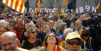 As aspirações de independência crescem há anos na Catalunha, uma região de 7,5 milhões de habitantes  Foto: Gustau Nacarino / Reuters
