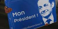 <p>Com a vitória, Nicolas Sarkozy ganharia força para disputar pela terceira vez a presidência e tentar voltar ao Palácio Eliseu</p>  Foto: Pascal Rossignol / Reuters