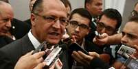 <p>Geraldo Alckmin (PSDB) conseguiu votos suficientes para acabar o pleito já no primeiro turno</p>  Foto: Terra