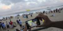 <p>Crescimento do 4G no Brasil teve como entrada a Copa do Mundo de 2014, realizada entre junho e julho</p>  Foto: Nacho Doce / Reuters