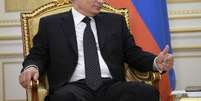 <p>Não temos a intenção de limitar o acesso à web, disse Vladimir Putin</p>  Foto: Aleksey Nikolskyi / Reuters