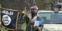 <p>O líder do Boko Haram, Abubakar Shekau; grupo pode ter realizado mais um sequestro</p>  Foto: AFP