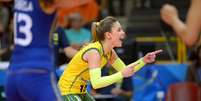 Camila Brait vai participar do Pan de Toronto  Foto: FIVB / Divulga&ccedil;&atilde;o