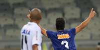 Léo fez o gol da vitória do Cruzeiro  Foto: Gil Leonardi / Agência Lance