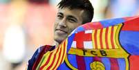 Neymar foi apresentado pelo Barcelona em junho de 2013  Foto: David Ramos / Getty Images 