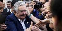 <p>José Mujica recebe 43 refugiados sírios</p>  Foto: Ansa Brasil / Reprodução