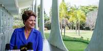 <p>Dilma Rousseff criticou o que seria um vazamento seletivo de depoimentos</p>  Foto: Divulgação