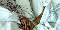 <p>Uma senhora que fazia quimioterapia morreu 40 minutos depois que seu marido, que sofria de leucemia, não resistiu à doença. Eles morreram de mãos dadas</p>  Foto: Arquivo Pessoal / Reprodução