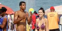 Marcello Melo Jr. e Caroline Alves  Foto: J.Humberto  / AgNews