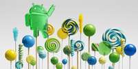 Imagem de divulgação do Android Lollipop, novo sistema operacional do Google  Foto: Divulgação