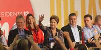 Dilma Rousseff (PT) e seu vice Michel Temer (PMDB) cobraram fidelidade e engajamento do PMDB em Santa Catarina, Estado onde Aécio Neves (PSDB) recebeu 52% dos votos no primeiro turno  Foto: Fabricio Escandiuzzi  / Especial para o Terra
