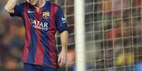 <p>Messi teria levantado dúvida sobre continuação no Barça</p>  Foto: Lluis Gene / AFP