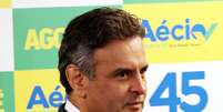 <p>Aécio votará por volta das 10h na escola pública </p>  Foto: Marcos Fernandes / Coligação Muda Brasil / Divulgação