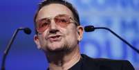 <p>Bono Vox, vocalista do U2</p>  Foto: Suzanne Plunkett / Reuters