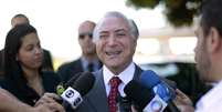 <p>Temer disse que o assunto será debatido em um grande diálogo</p>  Foto: Ueslei Marcelino  / Reuters