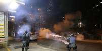 <p>A Polícia Militar irá recorrer da decisão que proíbe o uso de bala de borracha durante manifestações </p>  Foto: Twitter