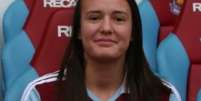 Katie Sheppard, 20 anos, foi encontrada enforcada em sua casa  Foto: West Ham United FC / Reprodução