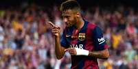 <p>Neymar atrasou por pouco</p>  Foto: Getty Images 