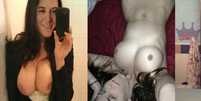 Artista faz montagem com próprio rosto em selfies de nudez  Foto: 400.com / Reprodução